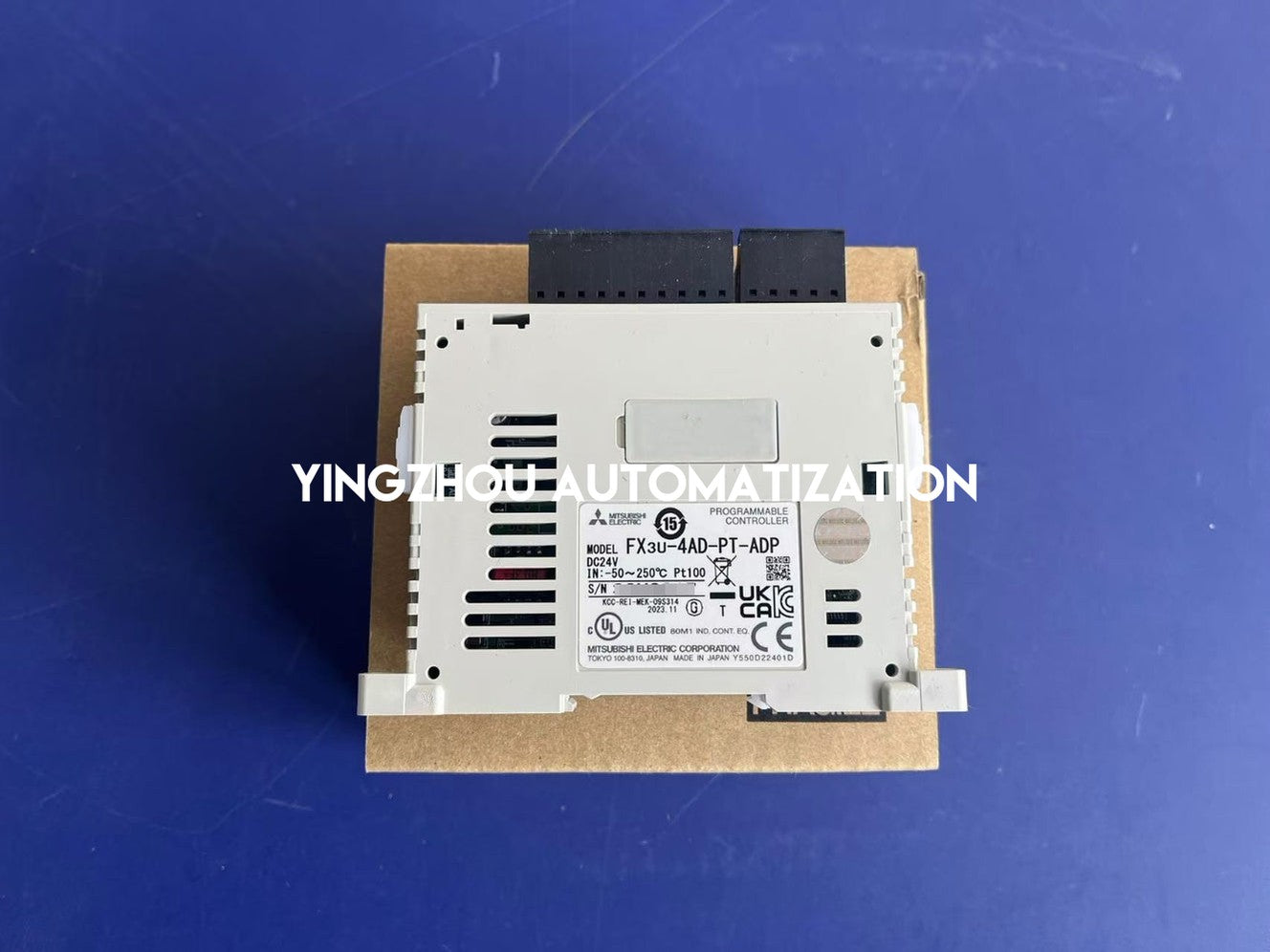 Mitsubishi FX3U-4AD-PT-ADP Special Adapter | FX3U Series | 4-Channel Platinum RTD Temperature Input | Brand New Original-YingZhou Automatization