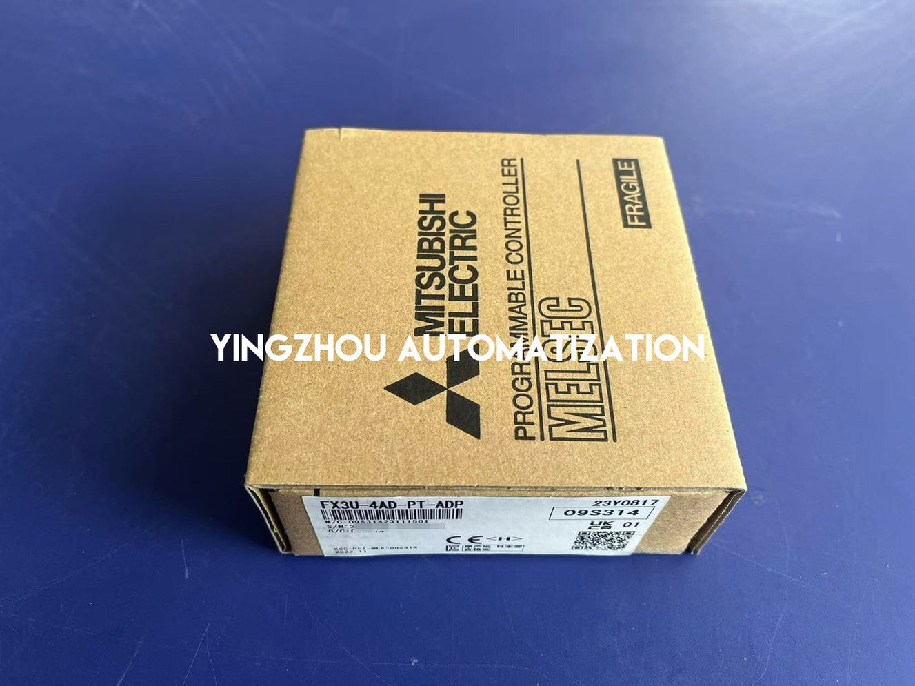 Mitsubishi FX3U-4AD-PT-ADP Special Adapter | FX3U Series | 4-Channel Platinum RTD Temperature Input | Brand New Original-YingZhou Automatization