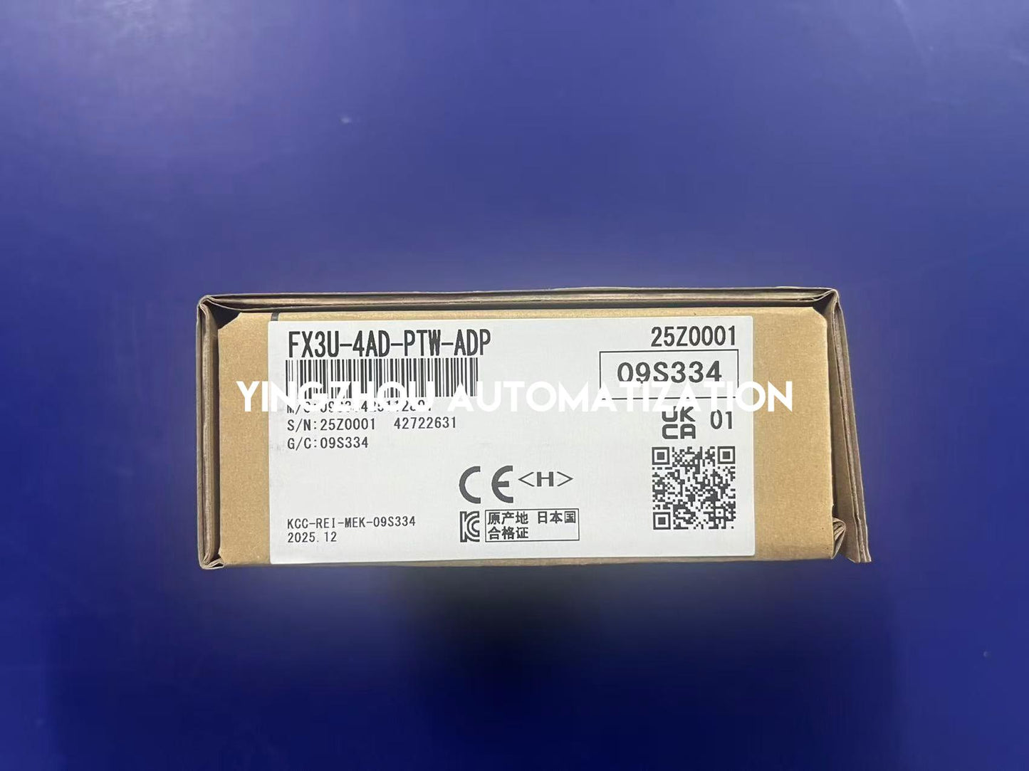 Mitsubishi FX3U-4AD-PTW-ADP Special Adapter | FX3U Series 4-Channel Pt100 Temperature Input | Brand New Original-YingZhou Automatization
