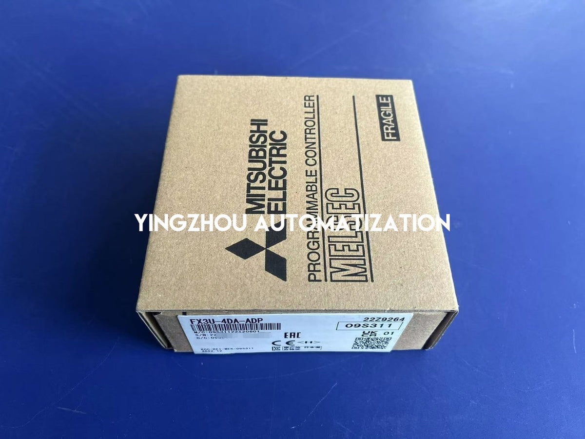 Mitsubishi FX3U-4DA-ADP Special Adapter | FX3U Series | 4-Channel Analog Voltage/Current Output | Brand New Original-YingZhou Automatization