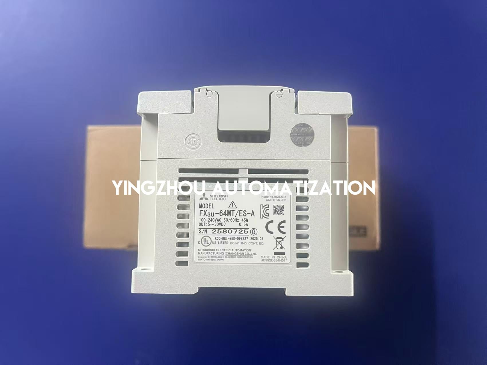 Mitsubishi FX3U-64MT/ES-A PLC Controller | FX3U Series 64 I/O Transistor Output 100-240V AC | Brand New Original-YingZhou Automatization