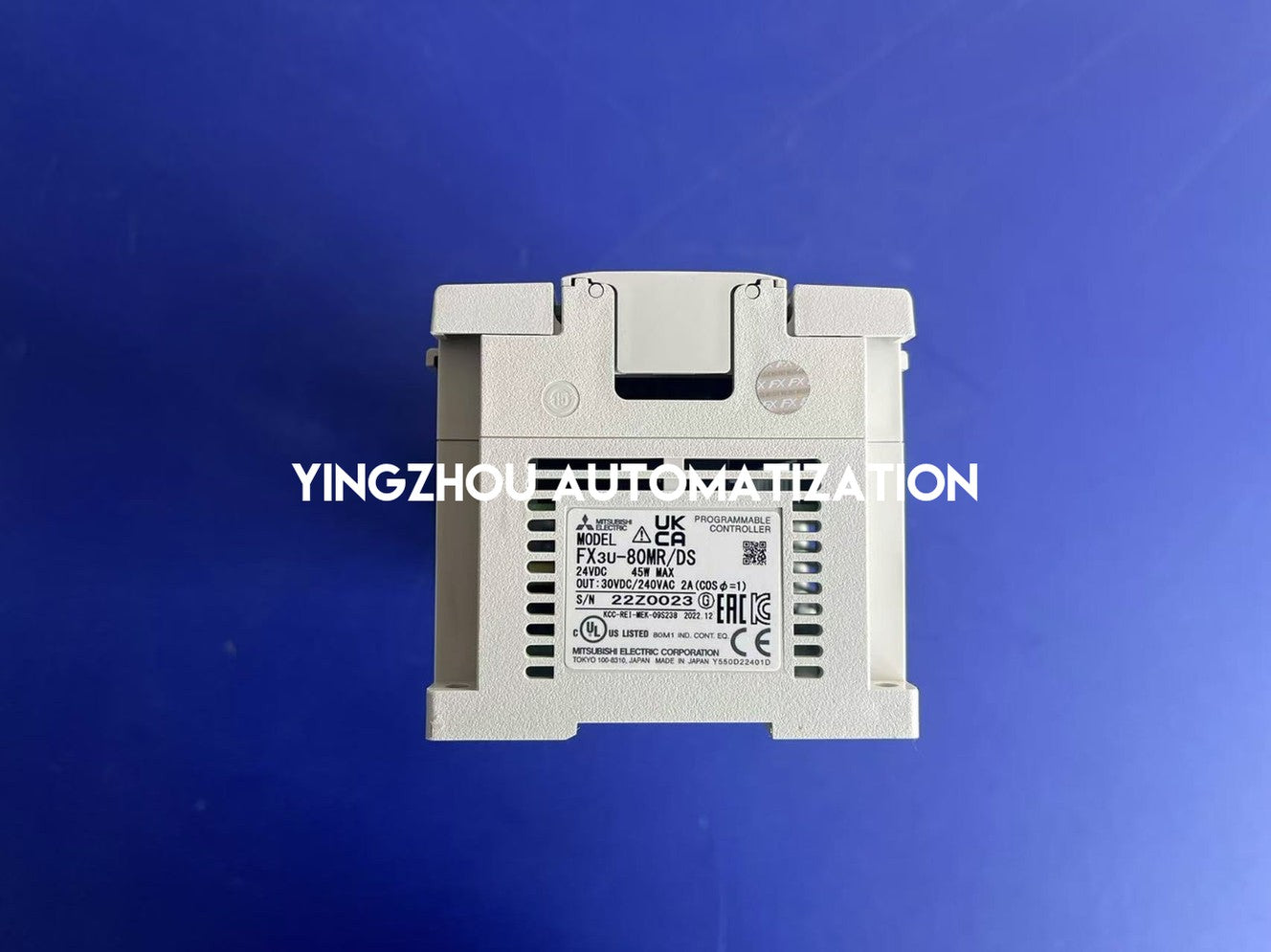 Mitsubishi FX3U-80MR/DS PLC Controller | FX3U Series | 80 I/O (40 In / 40 Out Relay) | 24VDC Power | Brand New Original-YingZhou Automatization