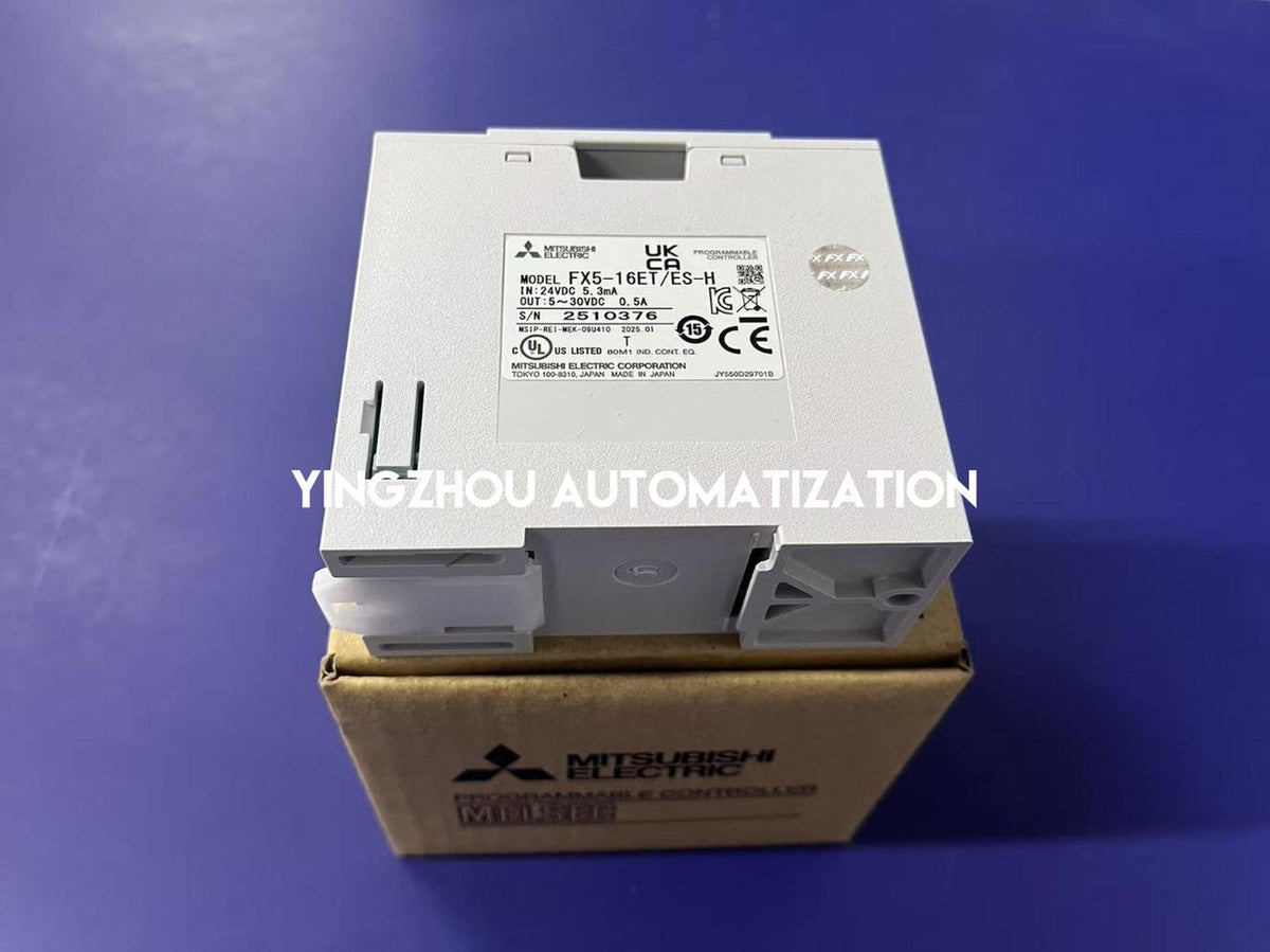 Mitsubishi FX5-16ET/ES-H Extension Module | MELSEC iQ-F Series | 16 I/O (8 In / 8 Out Transistor Sink) | Brand New Original-YingZhou Automatization