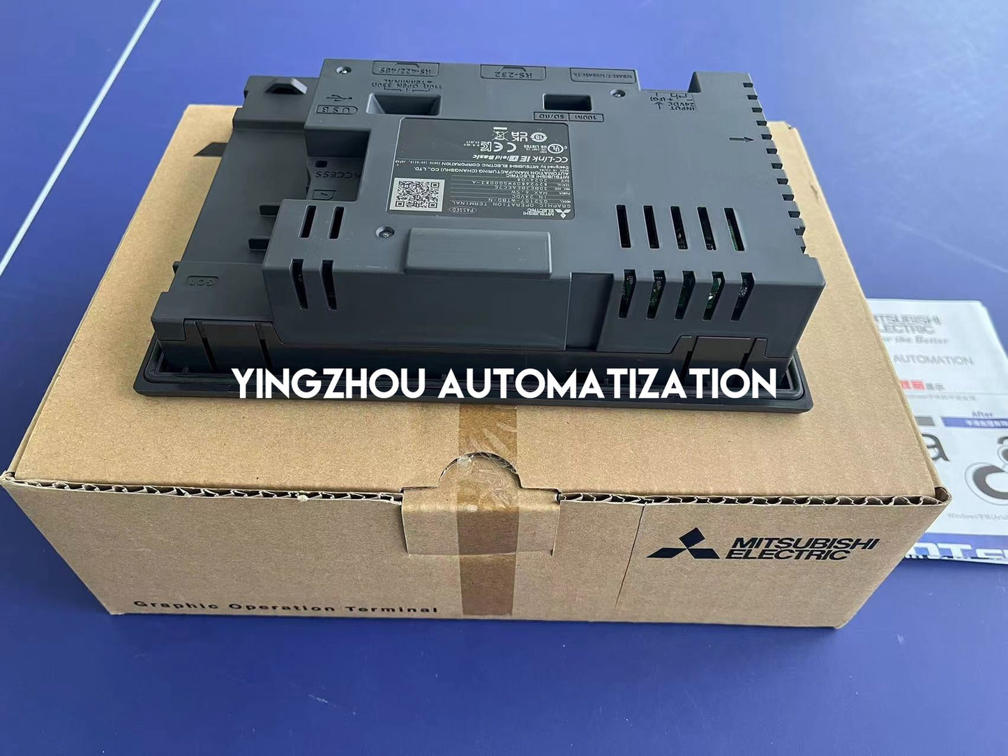 Mitsubishi GOT2000 GS2107-WTBD-N HMI - 7" WVGA Widescreen, 24V DC, Ethernet/RS-232/RS-422-YingZhou Automatization