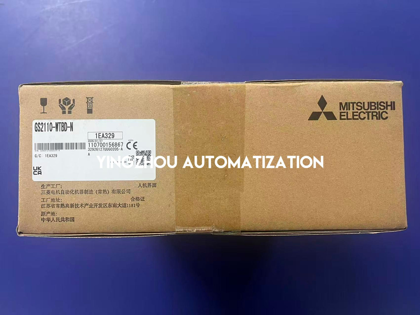 Mitsubishi GS2110-WTBD-N HMI Operator Panel | GOT2000 Series | 10.1 Inch Widescreen TFT | Ethernet 24VDC | Brand New Original-YingZhou Automatization