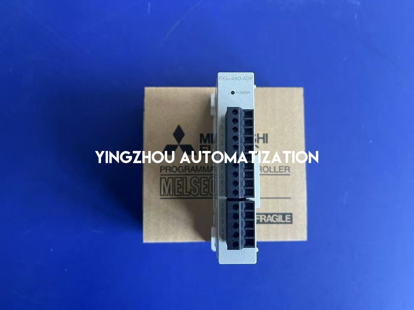 Mitsubishi MELSEC FX3U-4AD-ADP | 4-Channel Analog Input Adapter (0-10V, 4-20mA)-YingZhou Automatization