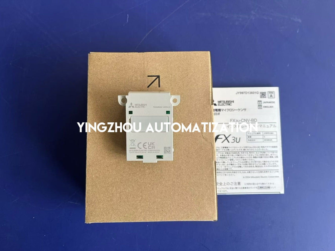 Mitsubishi MELSEC FX3U-CNV-BD Connector Conversion Board for FX3U Expansion Adapters-YingZhou Automatization