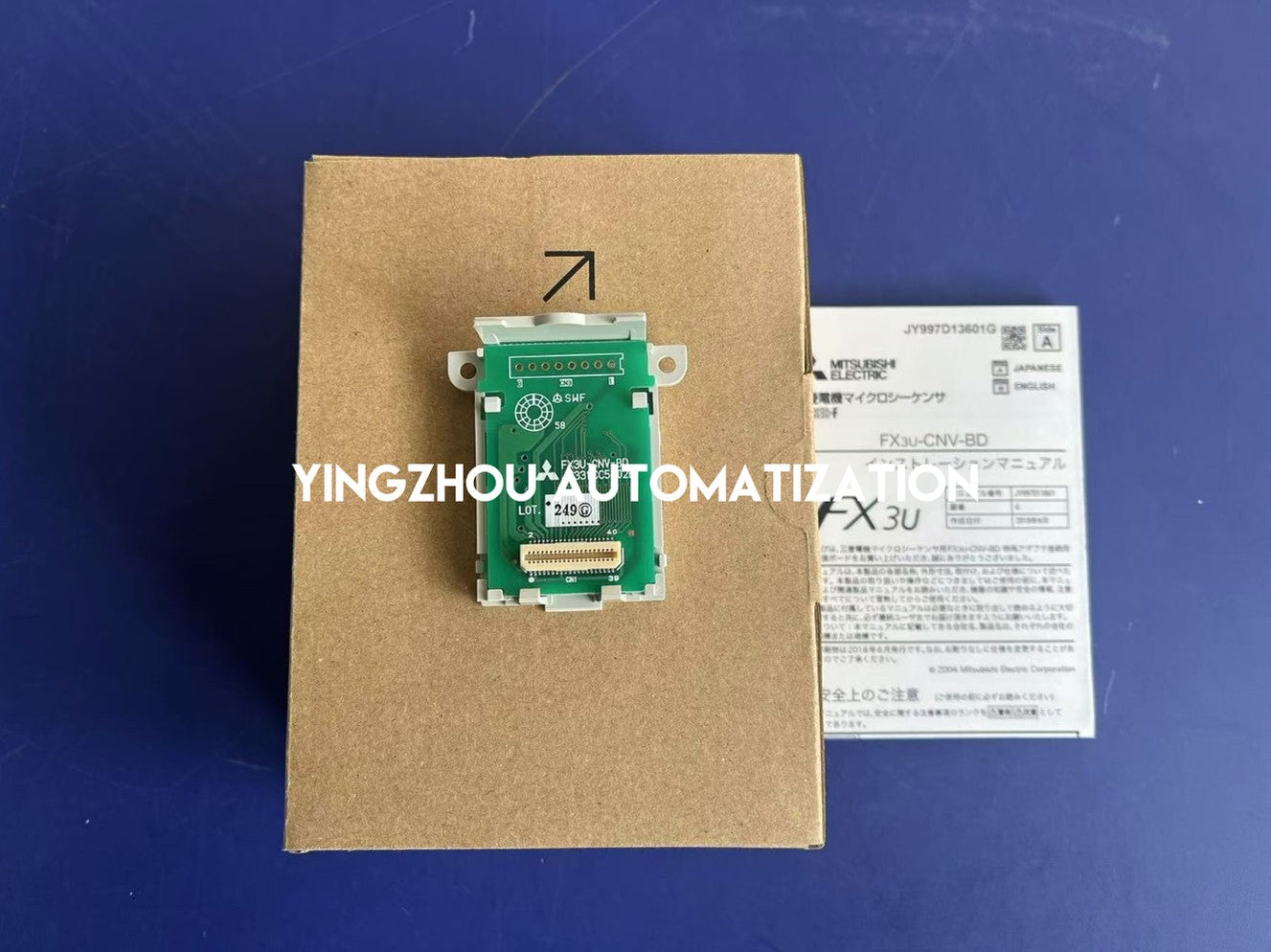 Mitsubishi MELSEC FX3U-CNV-BD Connector Conversion Board for FX3U Expansion Adapters-YingZhou Automatization