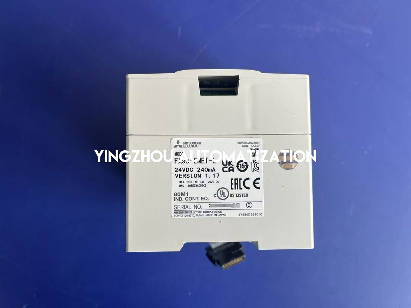 Mitsubishi MELSEC FX3U-ENET-L Ethernet Interface Block | TCP/IP & UDP Communication-YingZhou Automatization