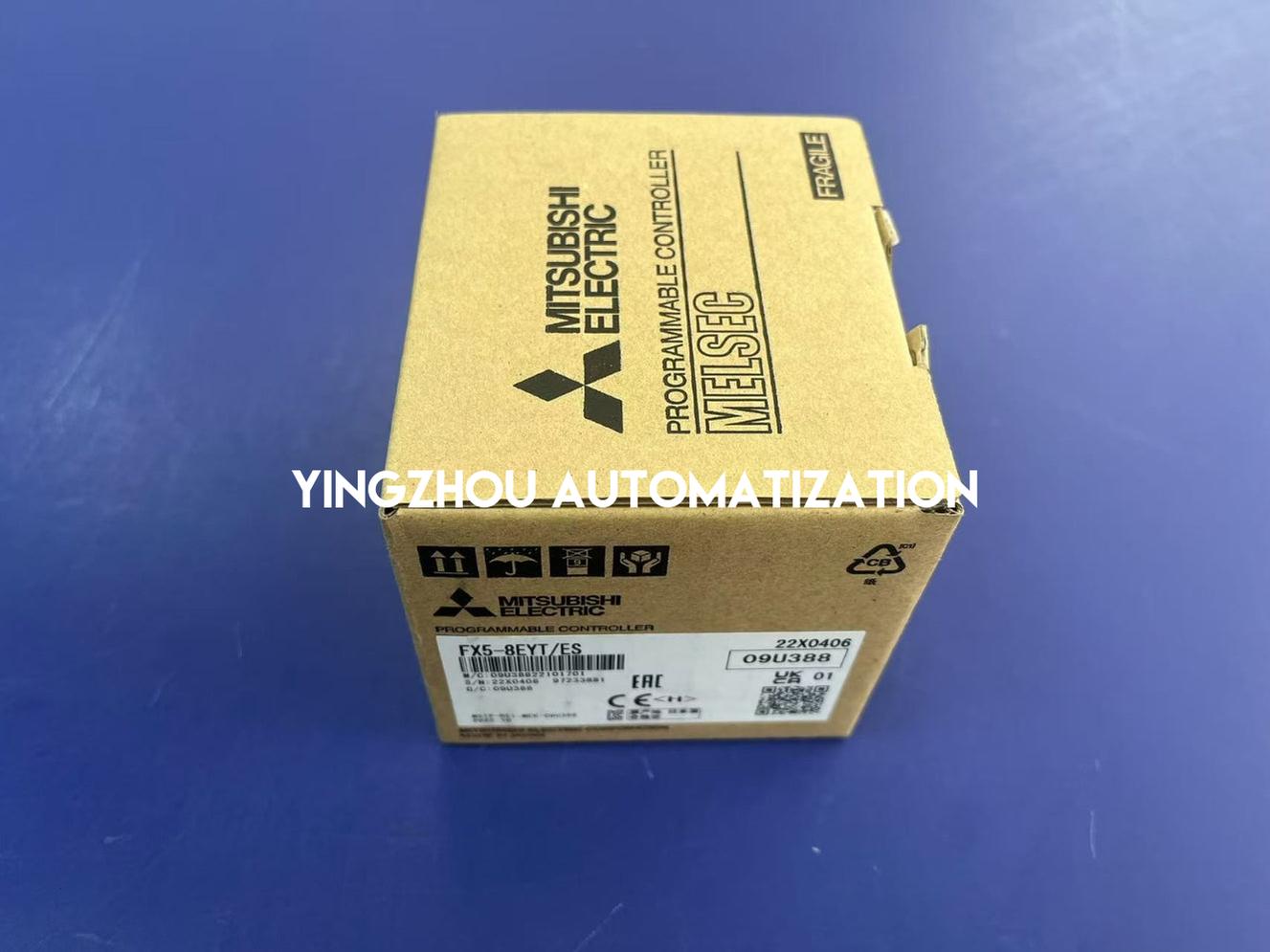 Mitsubishi MELSEC IQ-F Series FX5-8EYT/ES PLC Digital I/O Module-YingZhou Automatization