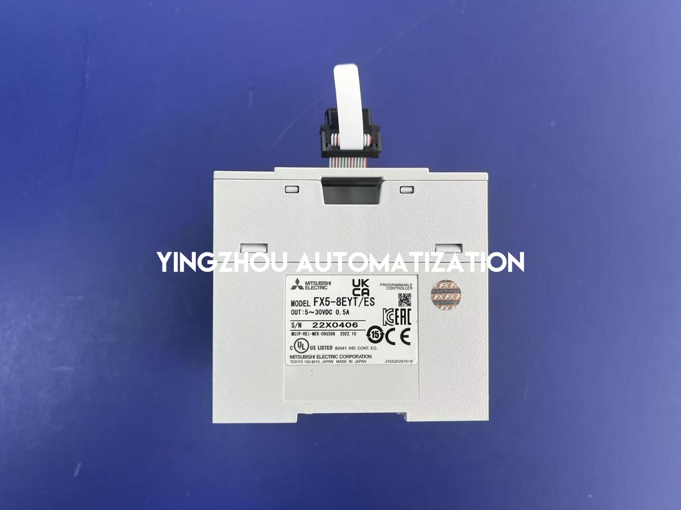 Mitsubishi MELSEC IQ-F Series FX5-8EYT/ES PLC Digital I/O Module-YingZhou Automatization
