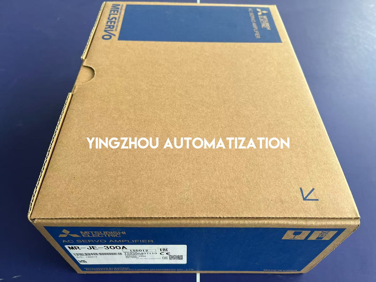 Mitsubishi MR-JE-300A MELSERVO-JE 3kW 200-240V 3-Phase Pulse/Analog AC Servo Amplifier-YingZhou Automatization