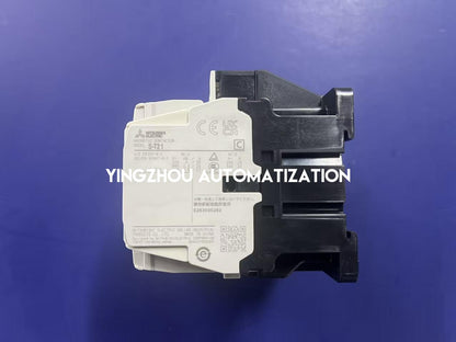Mitsubishi S-T21 Magnetic Contactor | 3-Pole 35A | 200V AC Coil | 2NO + 2NC Auxiliary | Industrial Motor Starter | Brand New Original-YingZhou Automatization