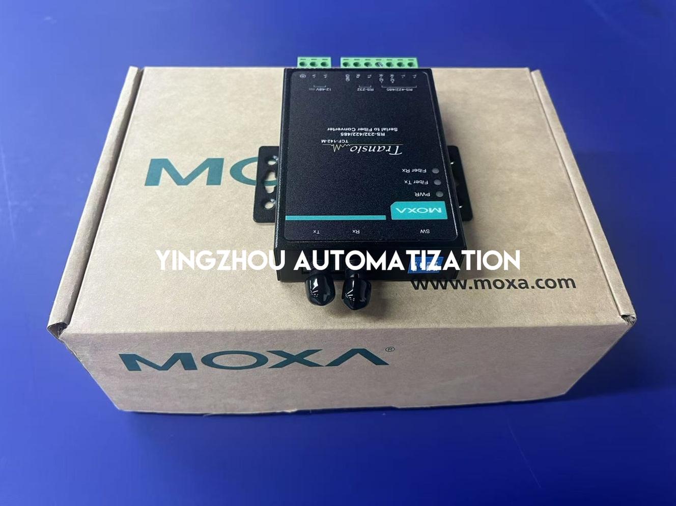 Moxa TCF-142-M-ST Media Converter | RS-232/422/485 to Multi-mode Fiber Converter | Brand New Original-YingZhou Automatization