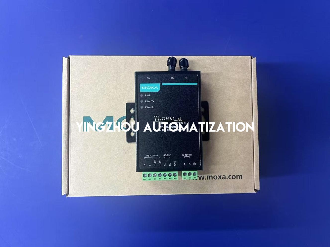 Moxa TCF-142-M-ST Media Converter | RS-232/422/485 to Multi-mode Fiber Converter | Brand New Original-YingZhou Automatization