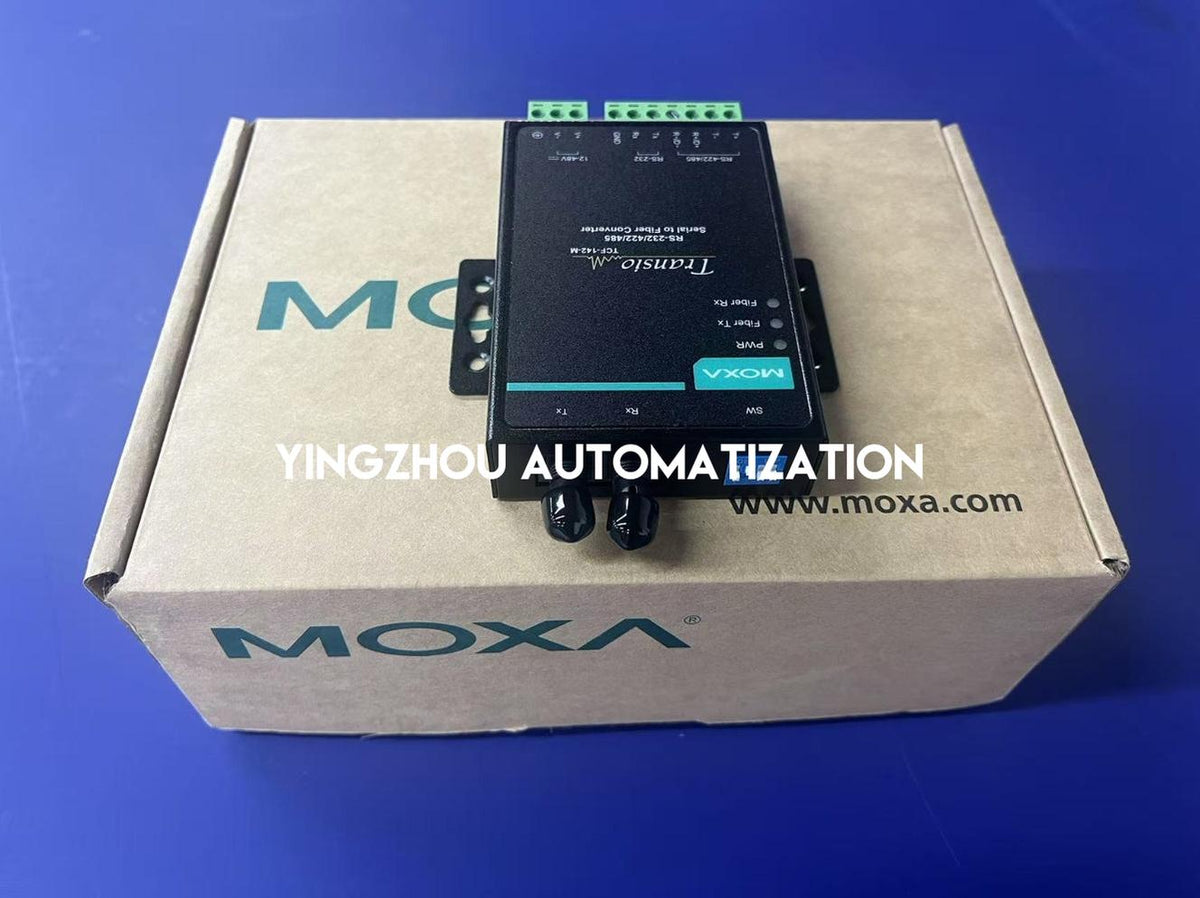 Moxa TCF-142-M-ST RS-232/422/485 to Multi-Mode Fiber Converter ST 5km-YingZhou Automatization