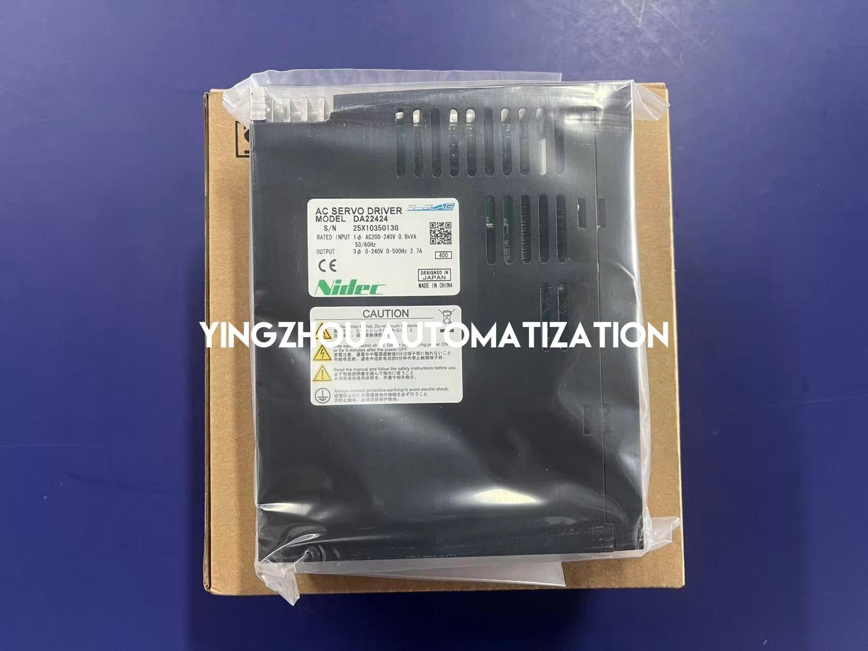 Nidec DA22424 Servo Drive | 400W 200V AC Servo Amplifier | Brand New Original-YingZhou Automatization