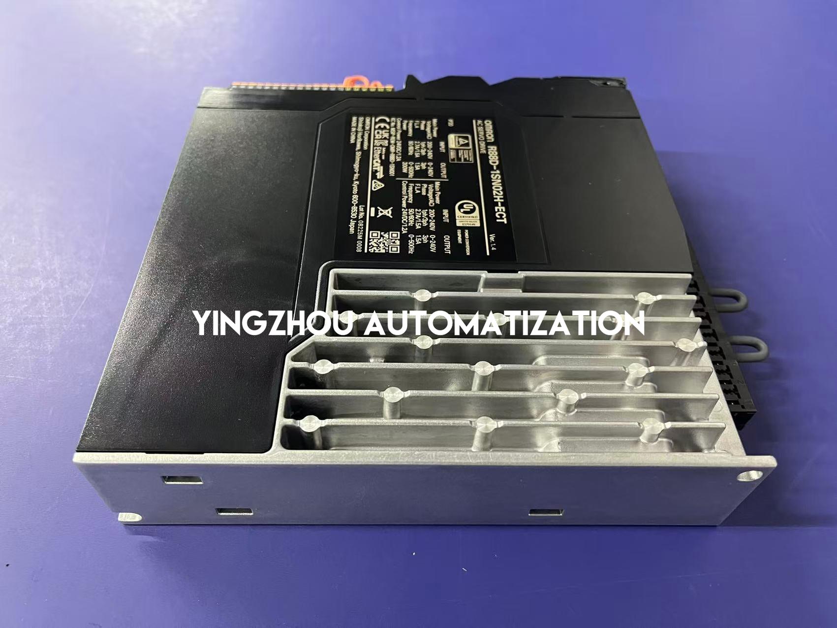 Omron 1S Series AC Servo Drive R88D-1SN02H-ECT 200W 1~ 230 VAC 1.5A 3PH EtherCAT type-YingZhou Automatization