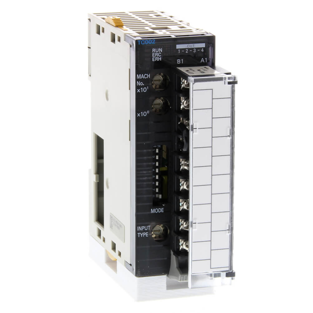 Omron CJ1W-TC002 Temperature Control Unit | 4-Loop, Thermocouple Input, NPN Output, for CJ1/CJ2 Series-YingZhou Automatization