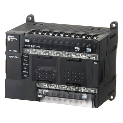 Omron CP1E-N20DT-D Basic PLC | 20 I/O, 24V DC, NPN Transistor Output, Built-in RS-232C-YingZhou Automatization