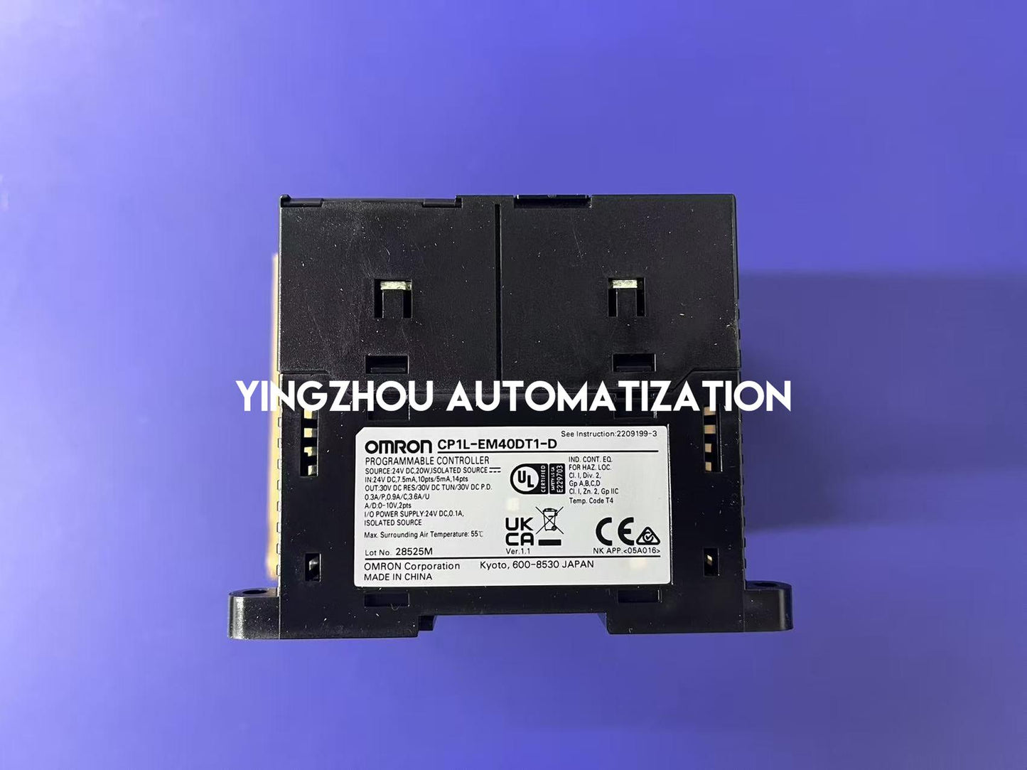 Omron CP1L-EM40DT1-D PLC Controller | 40 I/O, Transistor Output, Ethernet Port, CP1L Series, Brand New Original-YingZhou Automatization