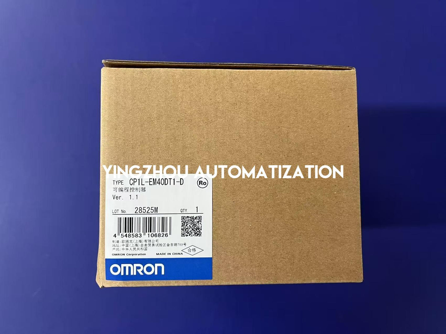 Omron CP1L-EM40DT1-D PLC Controller | 40 I/O, Transistor Output, Ethernet Port, CP1L Series, Brand New Original-YingZhou Automatization