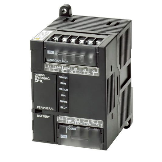 Omron CP1L-L10DT1-D Compact PLC CPU Unit | 10 I/O | 24V DC | Transistor Output | Brand New Original-YingZhou Automatization