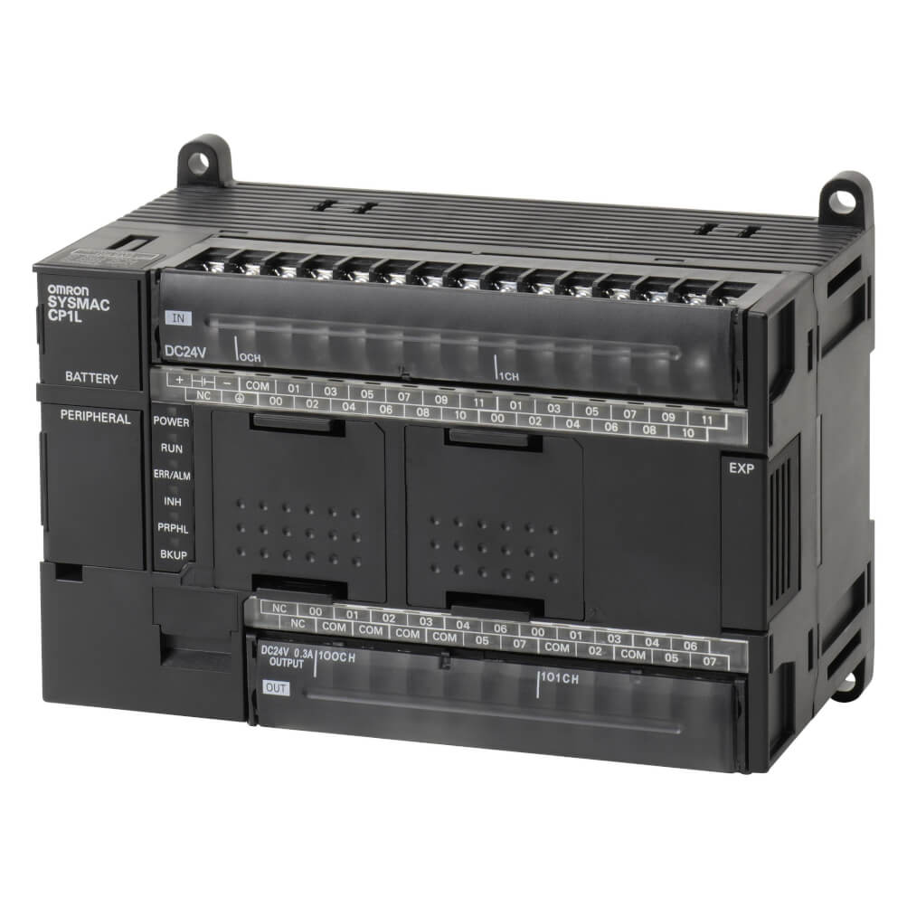 Omron CP1L-M40DR-A Sysmac PLC | 40 I/O, 100-240V AC Power, Relay Output, Built-in USB-YingZhou Automatization