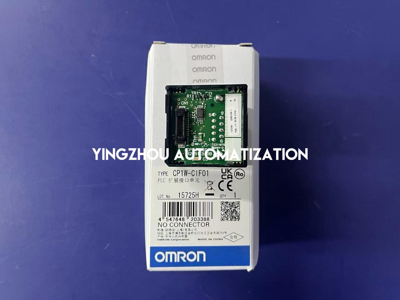 Omron CP1W-CIF01 RS-232C Option Board | Serial Communication Module for CP1E, CP1L, CP1H PLCs-YingZhou Automatization