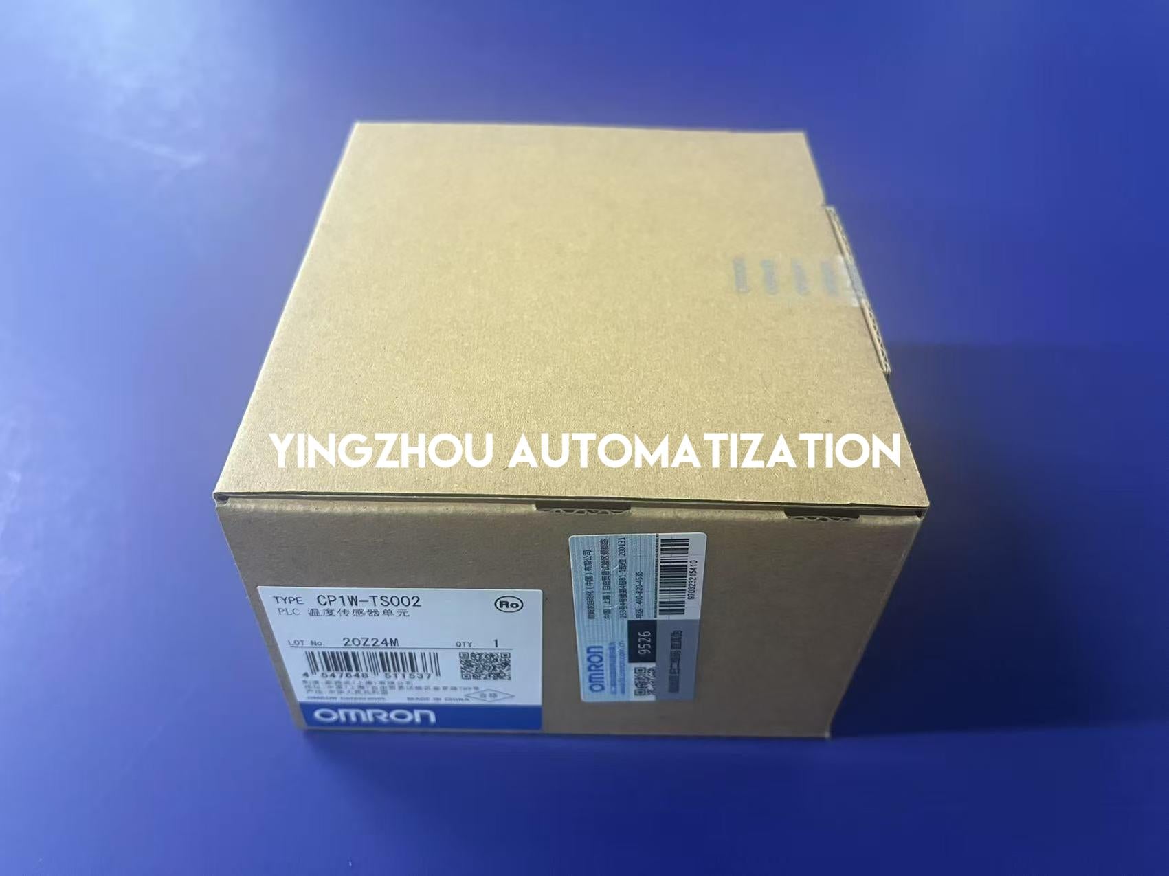 Omron CP1W-TS002 CP1 Temperature Sensor Input Unit | 2 Inputs | PLC Module | Brand New Original-YingZhou Automatization