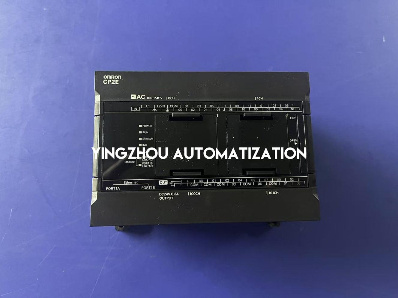 Omron CP2E-N30DR-A PLC Controller | 30 I/O, Relay Output, Built-in Ethernet, CP2E Series, Brand New Original-YingZhou Automatization