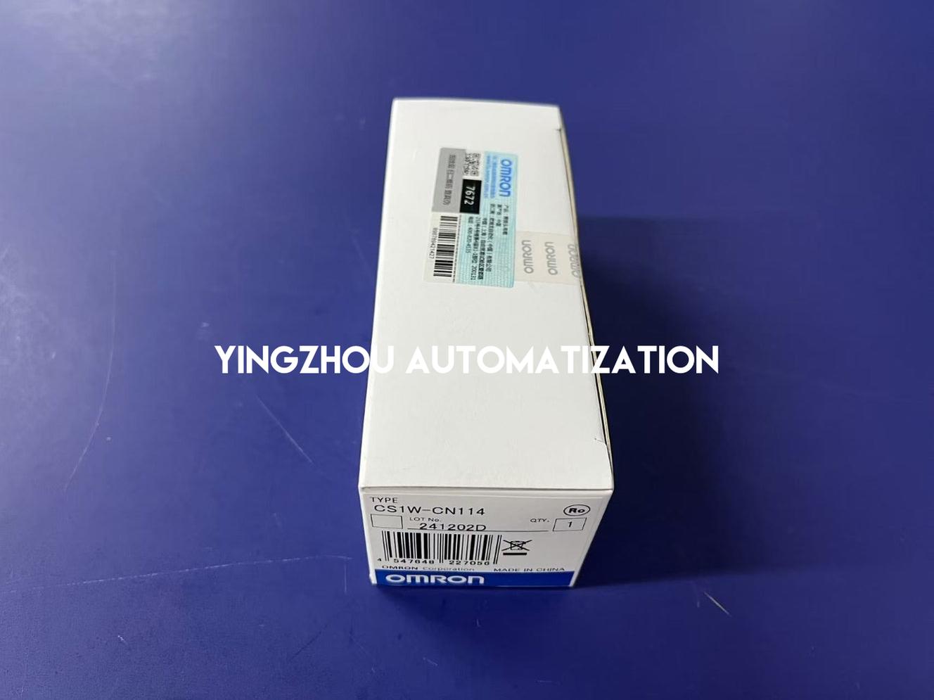Omron CS1W-CN114 Programming Cable | 1m Connection Cable, CS1/CJ1 Series PLC, Industrial Communication, Brand New Original-YingZhou Automatization
