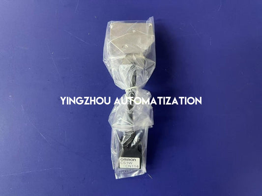 Omron CS1W-CN114 Programming Cable | 1m Connection Cable, CS1/CJ1 Series PLC, Industrial Communication, Brand New Original-YingZhou Automatization