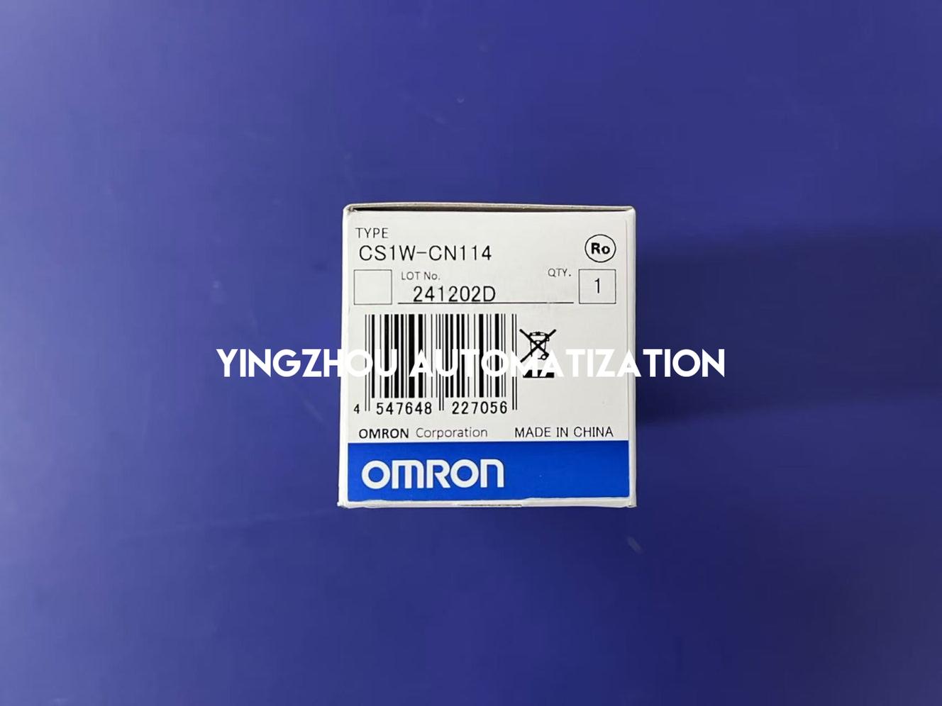 Omron CS1W-CN114 Programming Console Connecting Cable | 0.05m Peripheral Port to RS-232C-YingZhou Automatization