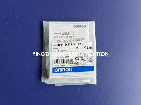 Omron E2B-M12KS04-M1-B2 Inductive Proximity Sensor | M12 Shielded | 4mm | PNP NC M12 | Brand New Original-YingZhou Automatization