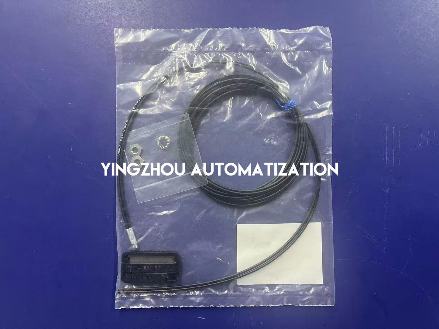 Omron E32-DC200 Fiber Optic Cable | Diffuse M6 Cylindrical Axial R25 2m | Brand New Original-YingZhou Automatization