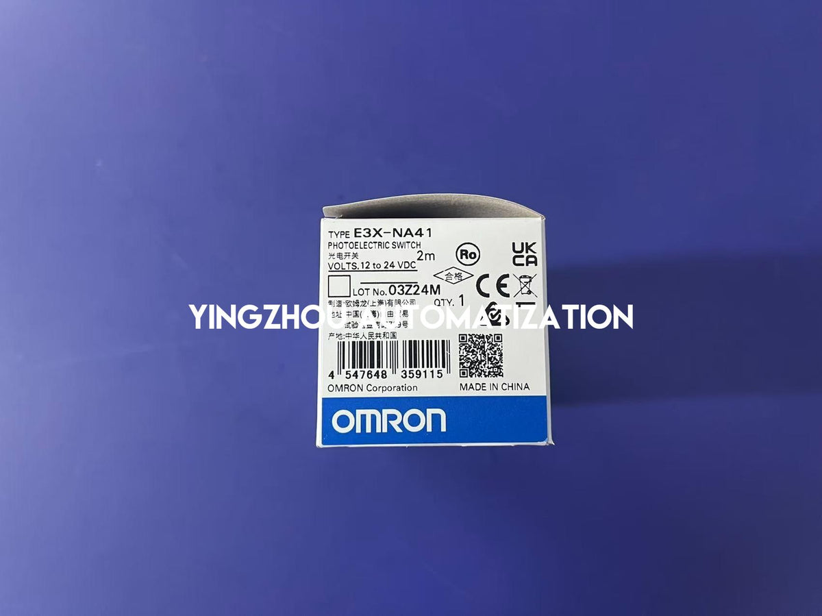 Omron E3X-NA41 E3X-NA Fiber Optic Sensor Amplifier PNP 12-24VDC-YingZhou Automatization