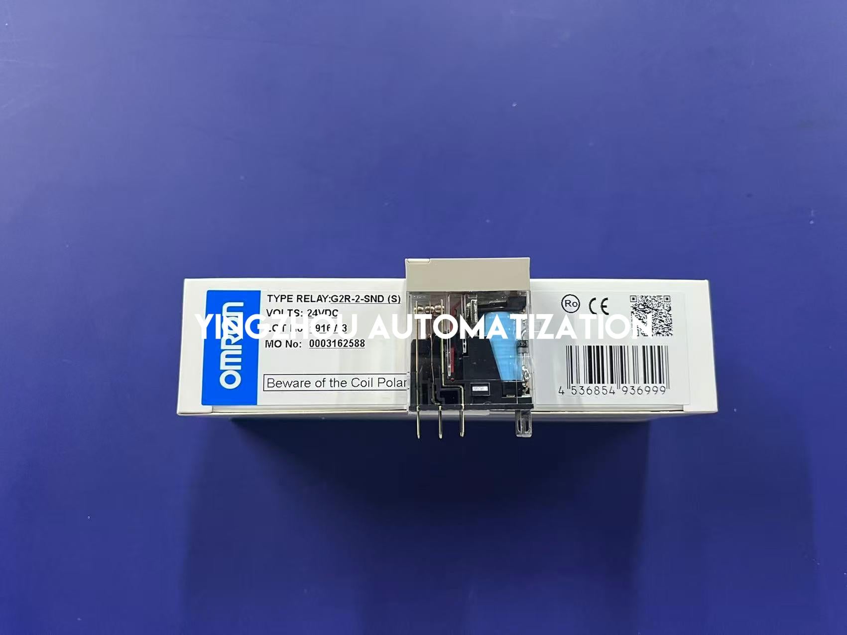 Omron G2R-2-SND (S) Relay | 24VDC Plug-in Power Relay with LED & Diode | Brand New Original-YingZhou Automatization