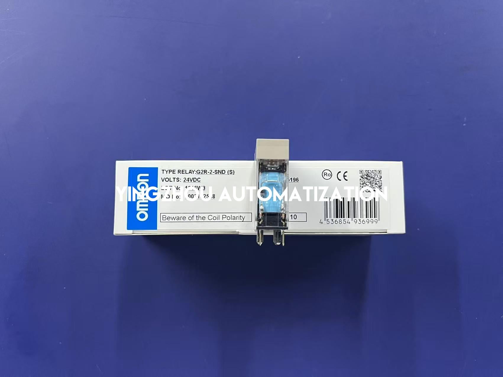 Omron G2R-2-SND (S) Relay | 24VDC Plug-in Power Relay with LED & Diode | Brand New Original-YingZhou Automatization
