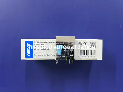 Omron G2R-2-SND (S) Relay | 24VDC Plug-in Power Relay with LED & Diode | Brand New Original-YingZhou Automatization