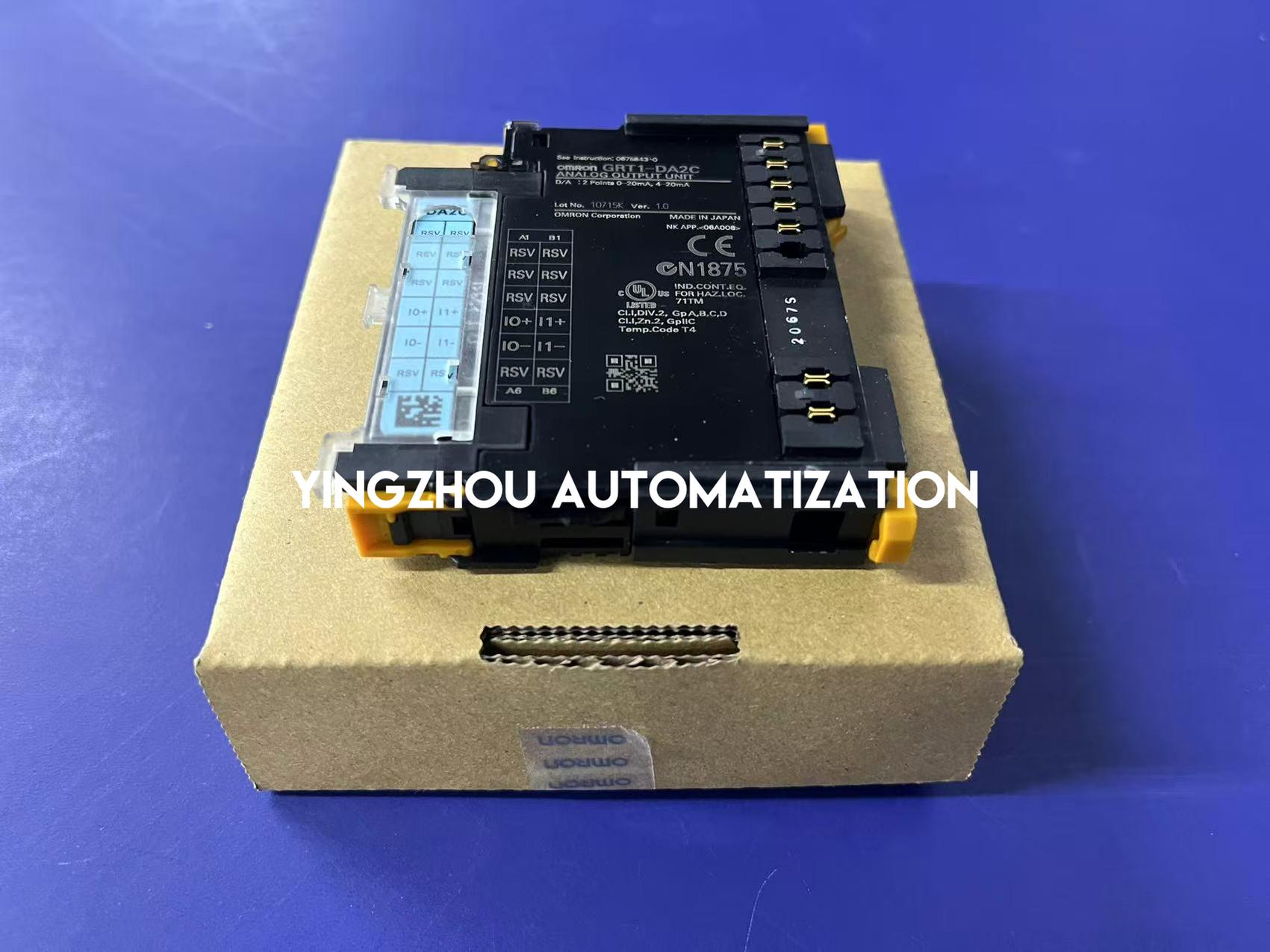 Omron GRT1 Series GRT1-DA2C PLC Analog Output Unit Module-YingZhou Automatization