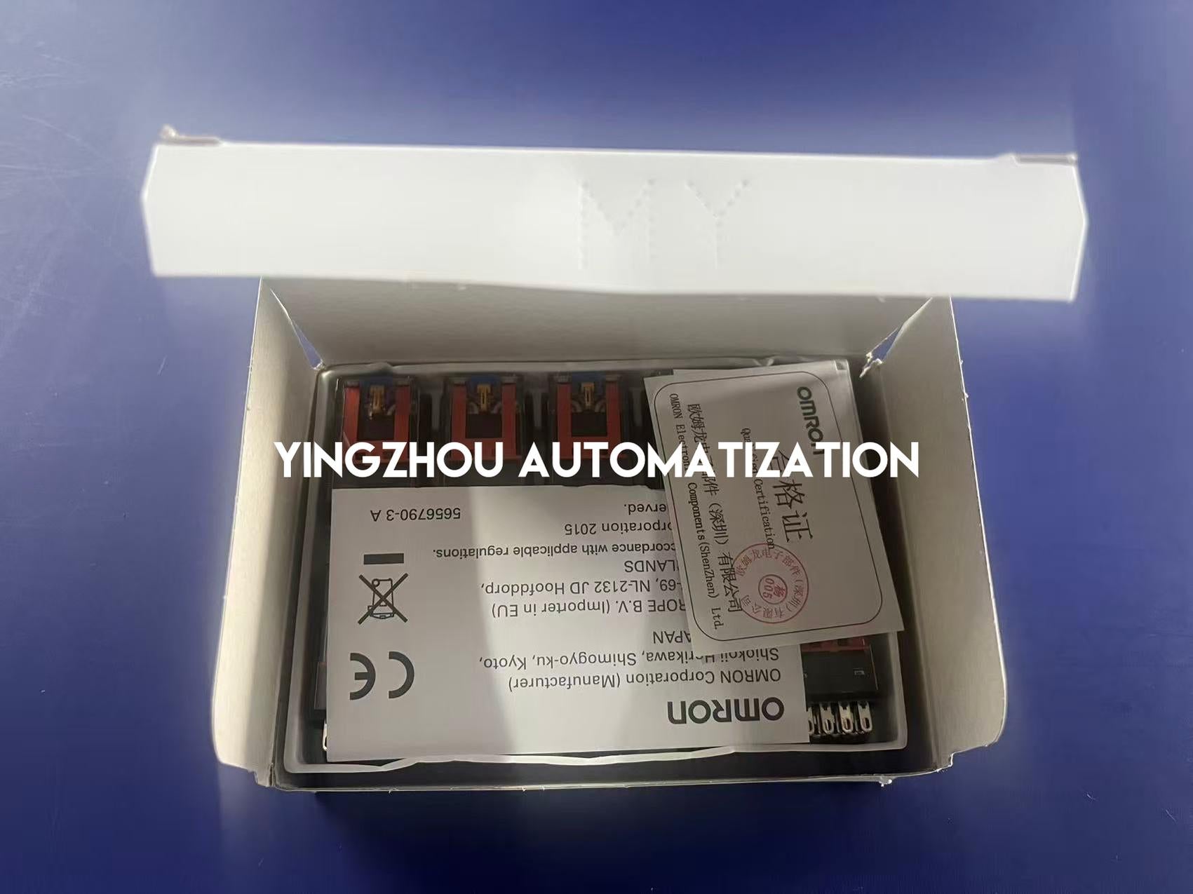 Omron MY4IN-GS-R Relay | DC24V 4PDT General Purpose Plug-in Power Relay with LED Indicator | Brand New Original-YingZhou Automatization