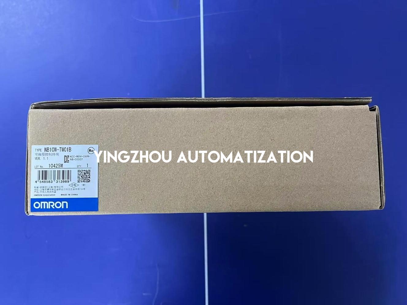 Omron NB10W-TW01B HMI Touch Screen | 10.1-inch TFT, 800x480, LED Backlight, NB Series, Brand New Original-YingZhou Automatization