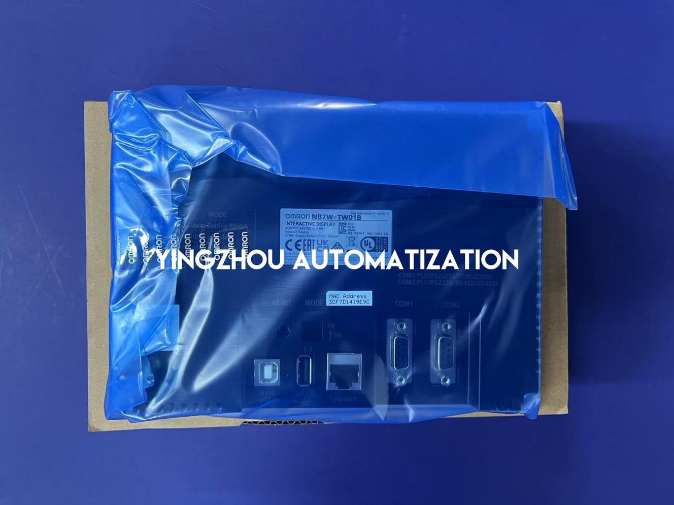 Omron NB7W-TW01B HMI Touch Screen - 7" TFT LCD, 800x480 WVGA, Ethernet & USB Host-YingZhou Automatization