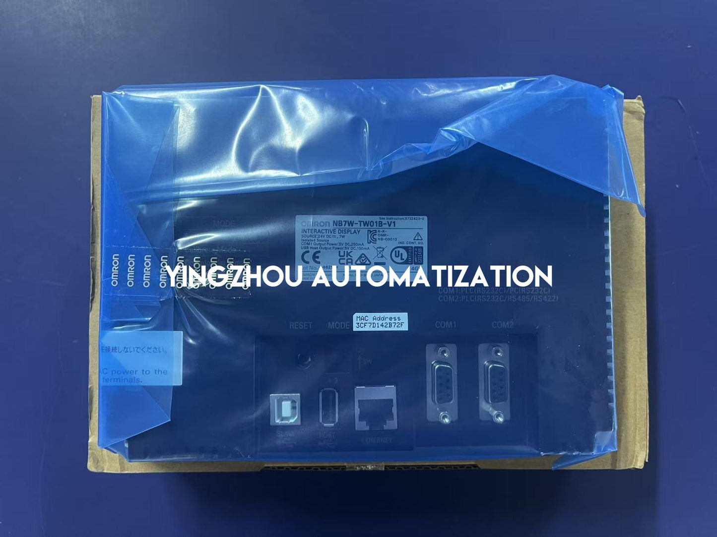 Omron NB7W-TW01B-V1 HMI Touch Screen | 7-inch TFT, 800x480, LED Backlight, NB Series, Brand New Original-YingZhou Automatization