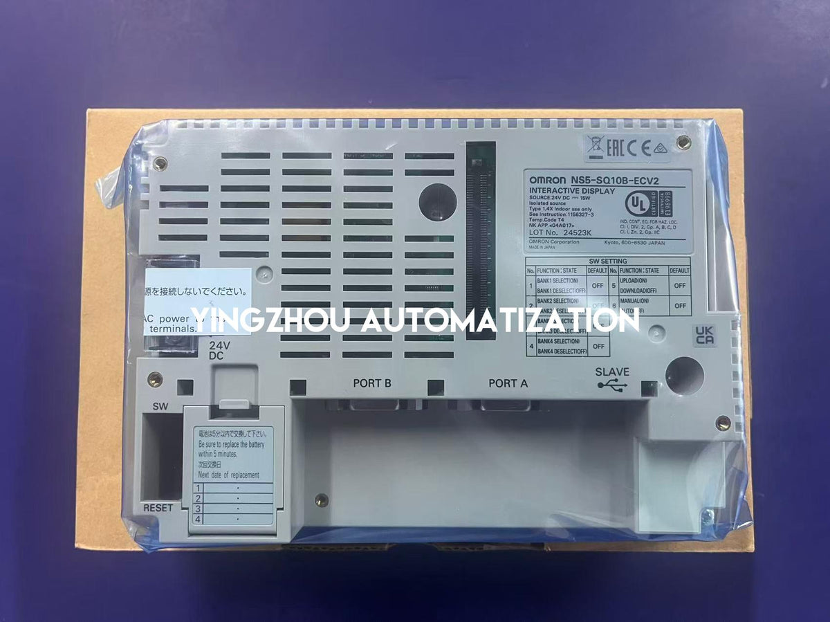 Omron NS5-SQ10B-ECV2 NS Series 5.7" HMI Touch Panel-YingZhou Automatization