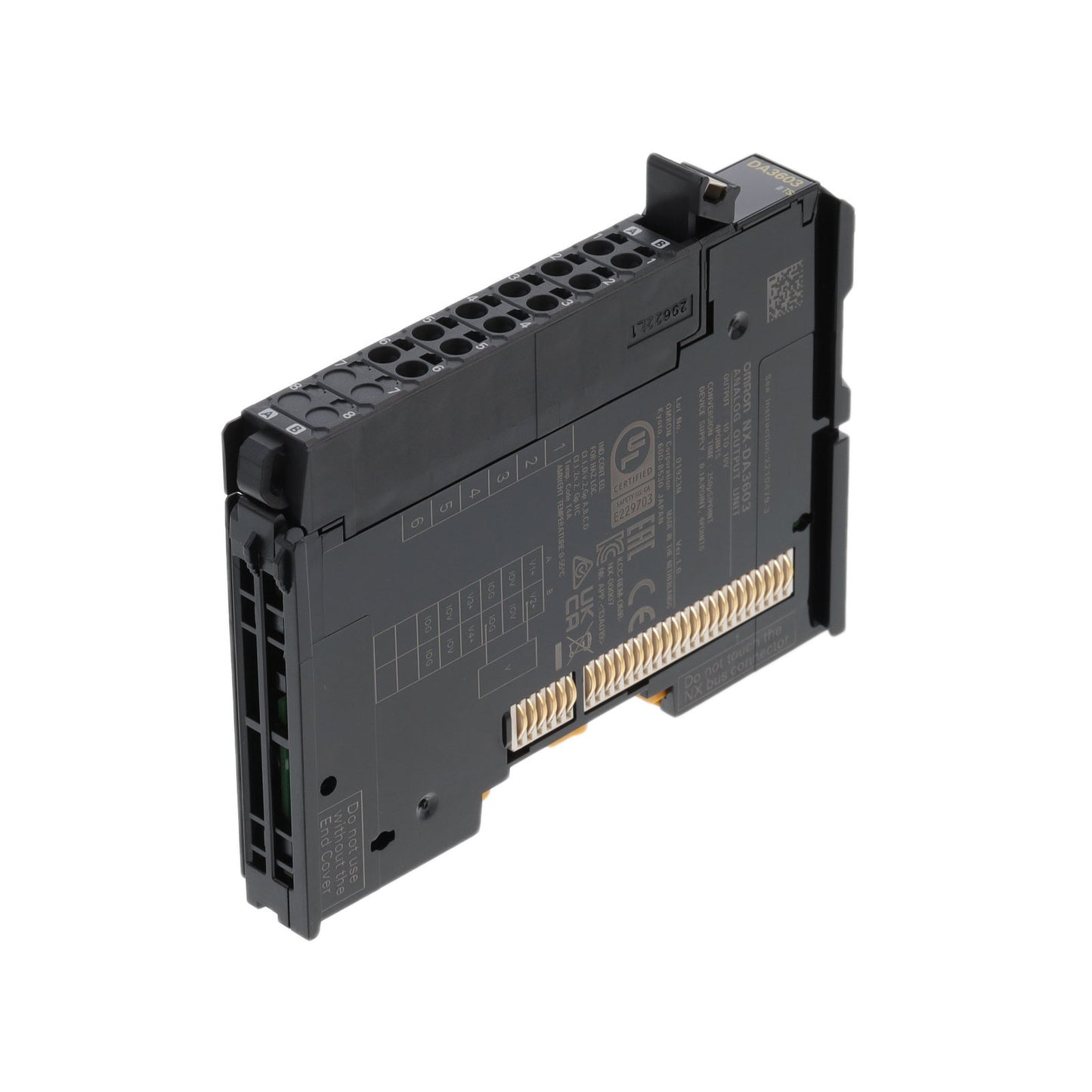 Omron NX-DA3603 Analog Output Unit | 4-Point, 0-10V / 4-20mA, High Resolution, NX Series-YingZhou Automatization