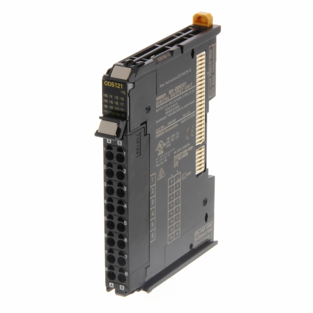 Omron NX-OD5121 Digital Output Unit | 16-Point Transistor (Sourcing), 24V DC, NX Series I/O-YingZhou Automatization