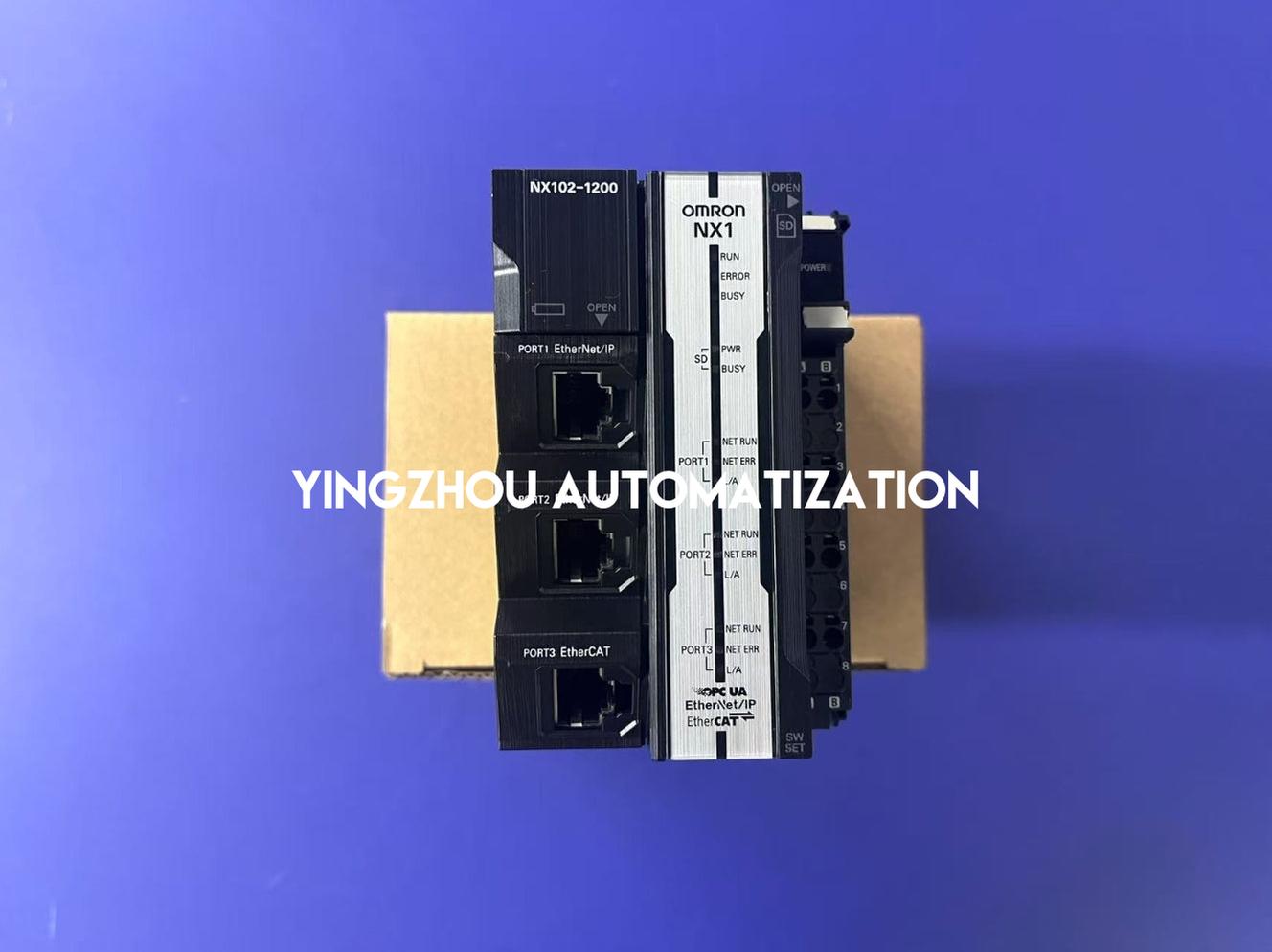 Omron NX102-1200 Machine Automation Controller CPU Unit | 12K Steps | Built-in EtherCAT & EtherNet/IP | Brand New Original-YingZhou Automatization