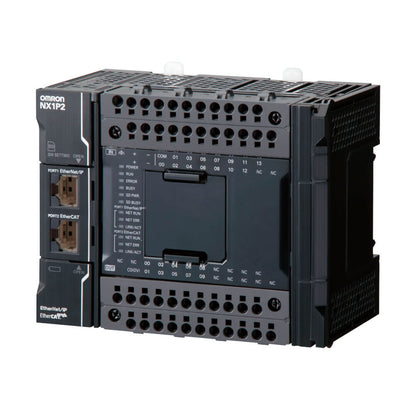 Omron NX1P2-9024DT Sysmac PLC | 24 I/O, 24V DC, Transistor (NPN), Built-in EtherNet/IP & EtherCAT-YingZhou Automatization